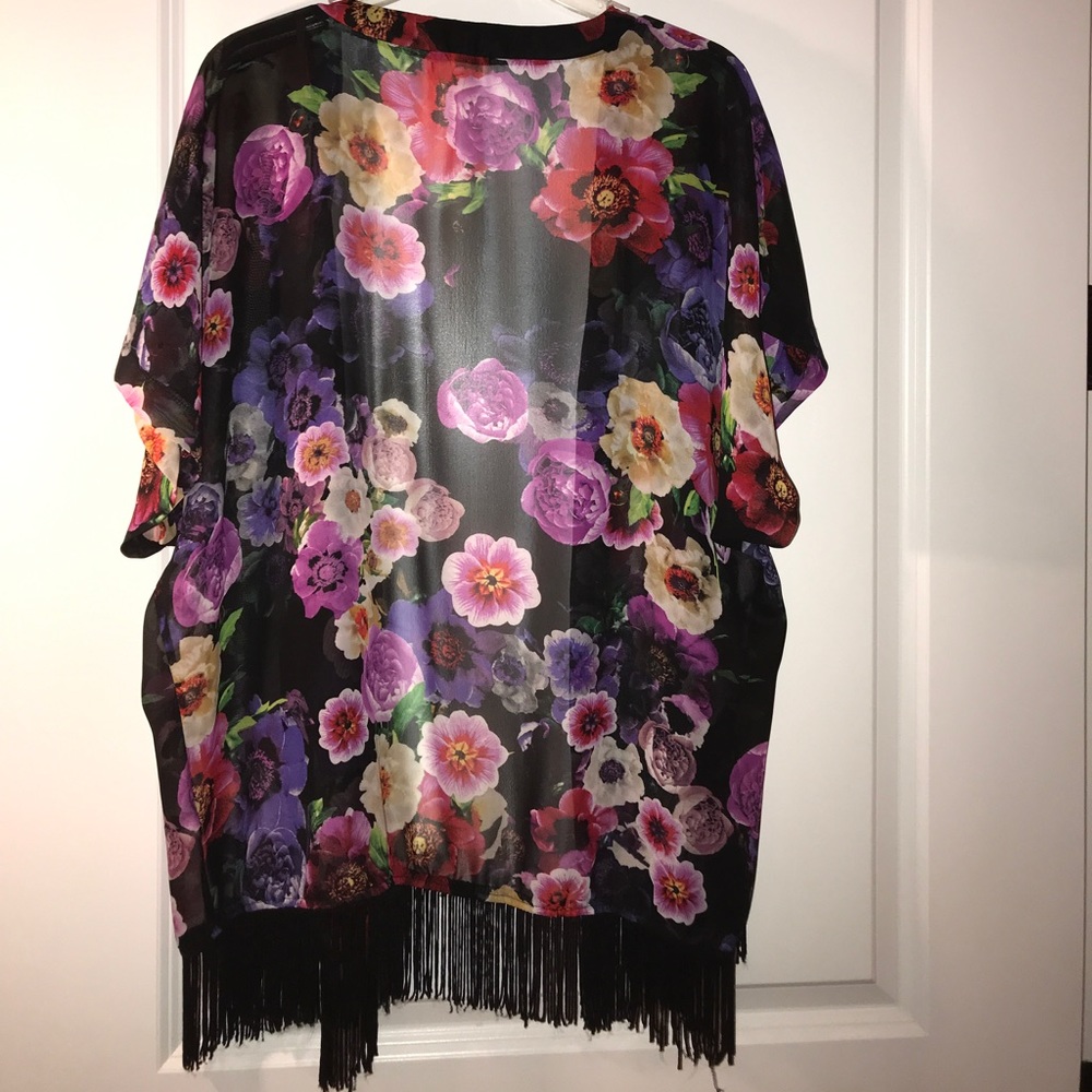 Floral kimono